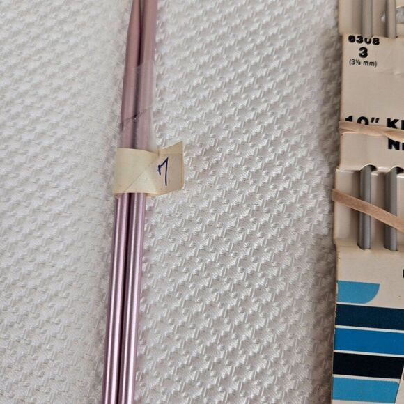 Vintage Aluminum Knitting Needles Lot Various Sizes Boye Marcia Lynn 7"-15" - Picture 4 of 11